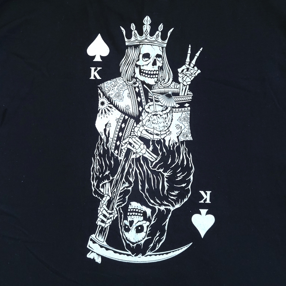 Thirty Single☝️ "King🫅 of Spades♠️" Graphic Tee👕 - NWOT - Picture 12 of 14